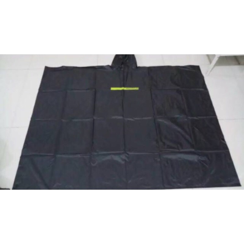 Jas hujan Ponco Parasut jumbo FJ Japan CXO / Parasut murah Bagus / Mantel Tebal Hitam Jas Hujan Parasut termurah Jas Hujan Ponco Parasut termurah