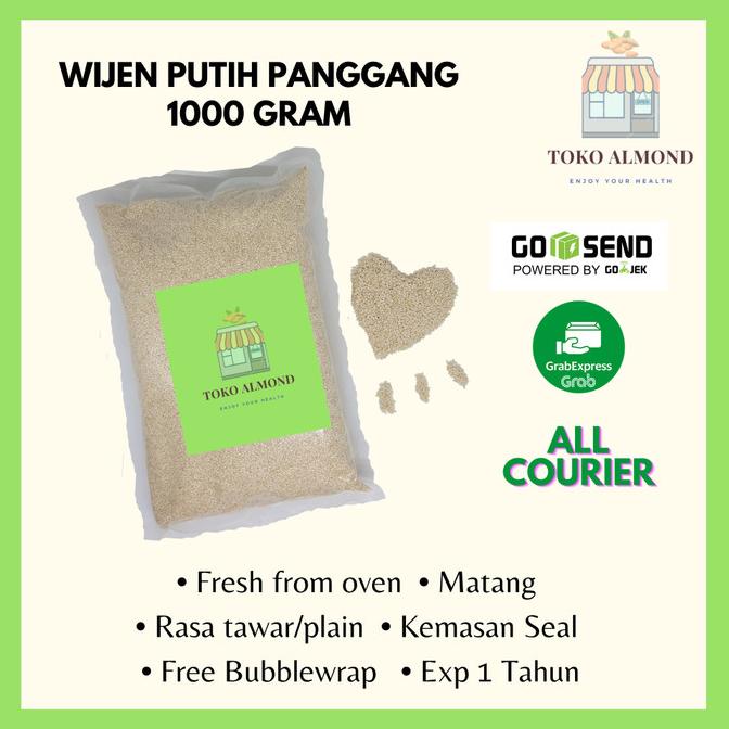 

Wijen Putih Panggang 1 kg