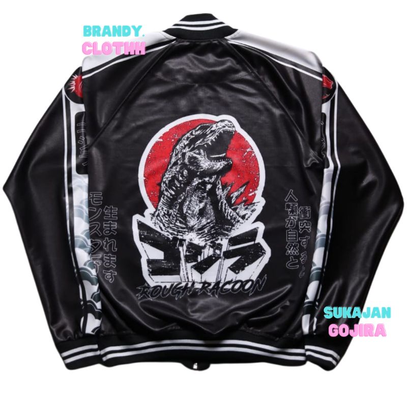 [BC] JAKET PRIA SUKAJAN ROUGH RACOON GOJIRA