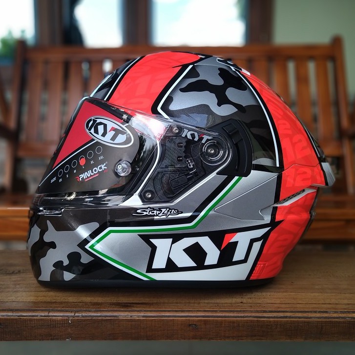 Jual Helm Kyt Nfr Xavi Fores Kyt Replica Xavi Fores Full Face Shopee Indonesia