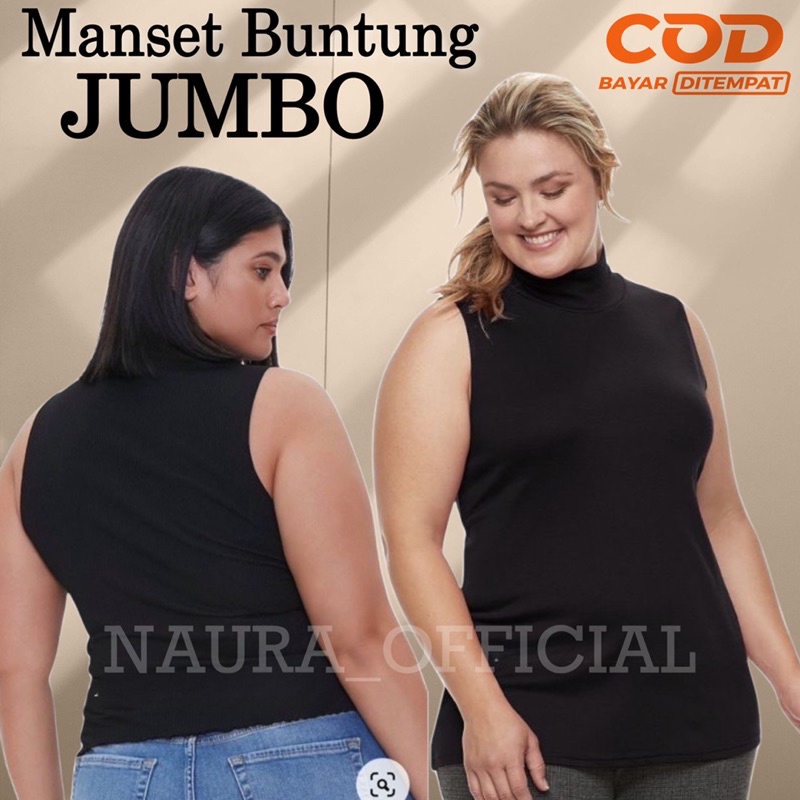 Manset Buntung Jumbo | Lekbong Kaos | Inner Tanpa Lengan Jumbo | Manset Kutung Jumbo | Manset Baju Jumbo