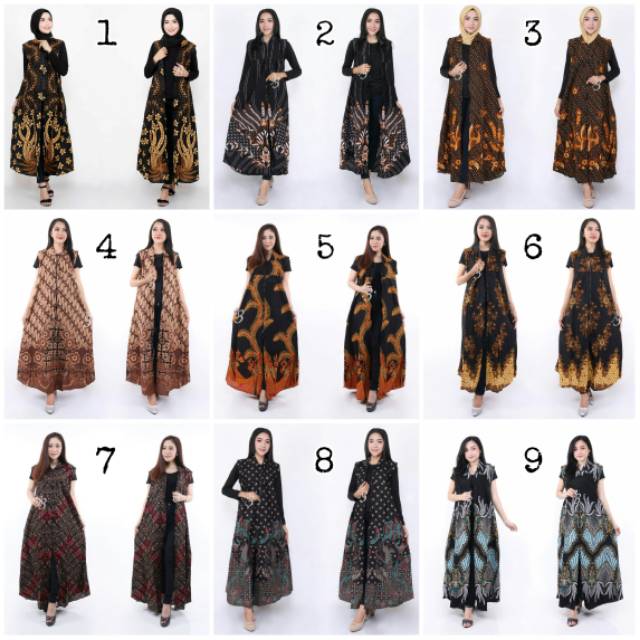  Atasan  Batik  Dolby Dolbi Dobby Doby Tenun Sutra  Tulis 