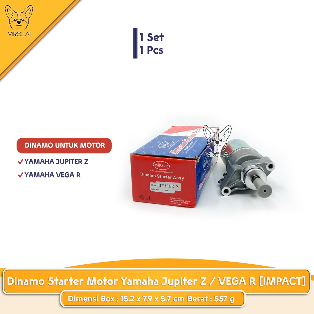 Dinamo starter motor Yamaha Jupiter Z / Vega R [Impact]