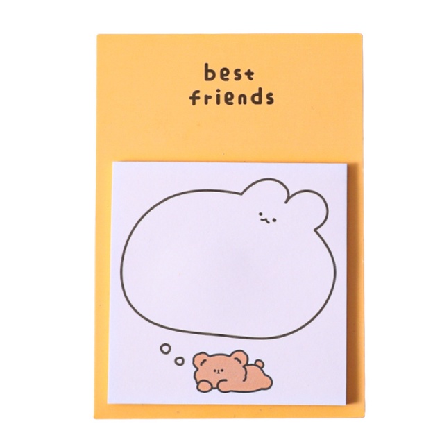 

J2 - Stikcy notes best friends lucu Memo note bear frenz