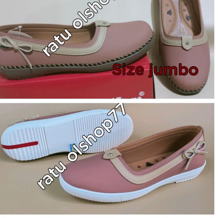 SALEE.. SEPATU KICKERS WANITA jumbo big size murah  AULIA 23