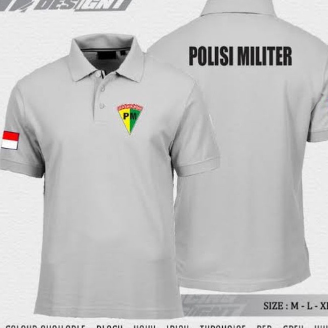 Jual Kaos Polo Polisi Militer Polo Shirt Pm Polo Polisi Militer Pm Shopee Indonesia