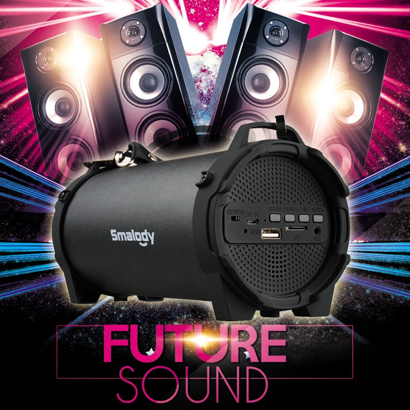 PROMO Speaker subwoofer Portable Bluetooth Speaker Boombox with Strap speaker 10 inch subwoofer speker subwofer spiker 8 inch subwoofer sepeker 12 inch subwoofer speaker aktif subwoofer speker 10 inch subwoofer speaker bluetooth subwoofer Outdoor R4SK03BK