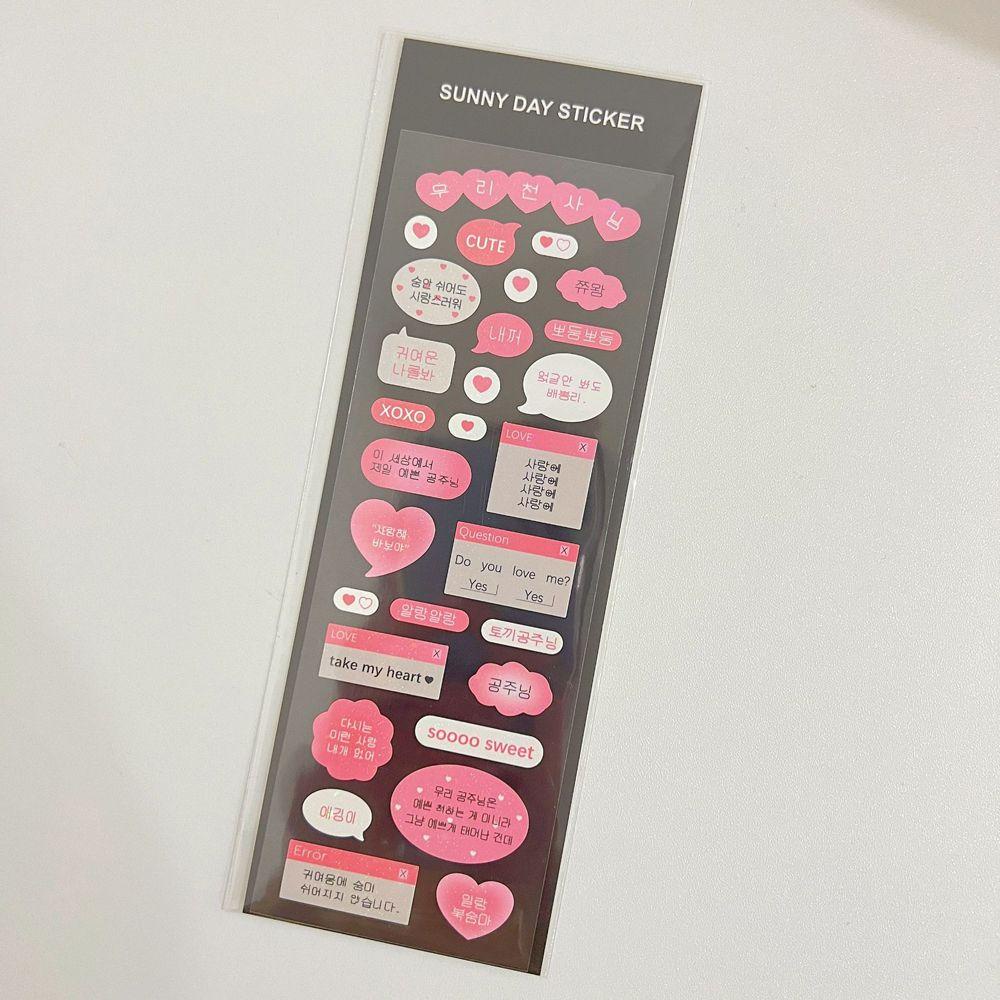 Lanfy Stiker Laser Warna-Warni Kawaii Lucu Hadiah Natal Alat Tulis Stiker Cangkir Air DIY Craft DIY Scrapbooking