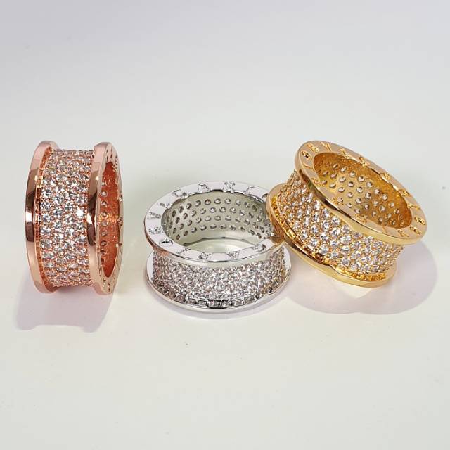 Cincin Bulgari Bvlgari Zero Cincin Swarovski Cincin Berlian Cincin Silver Cincin Emas Rosegold