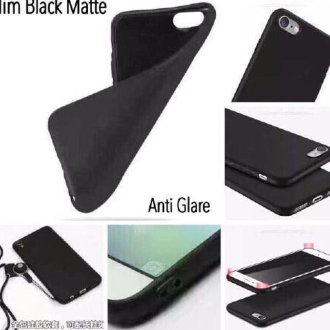 Slim Black Matte Oppo F9 6.3 inchi Soft Case Oppo F9 Pro Anti Glare