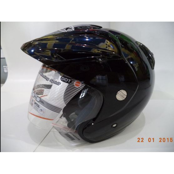 Helm Takira cx Stiker INK DOT Black