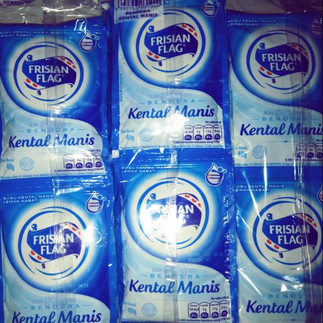 

Susu bendera frisian flag 40 rcg