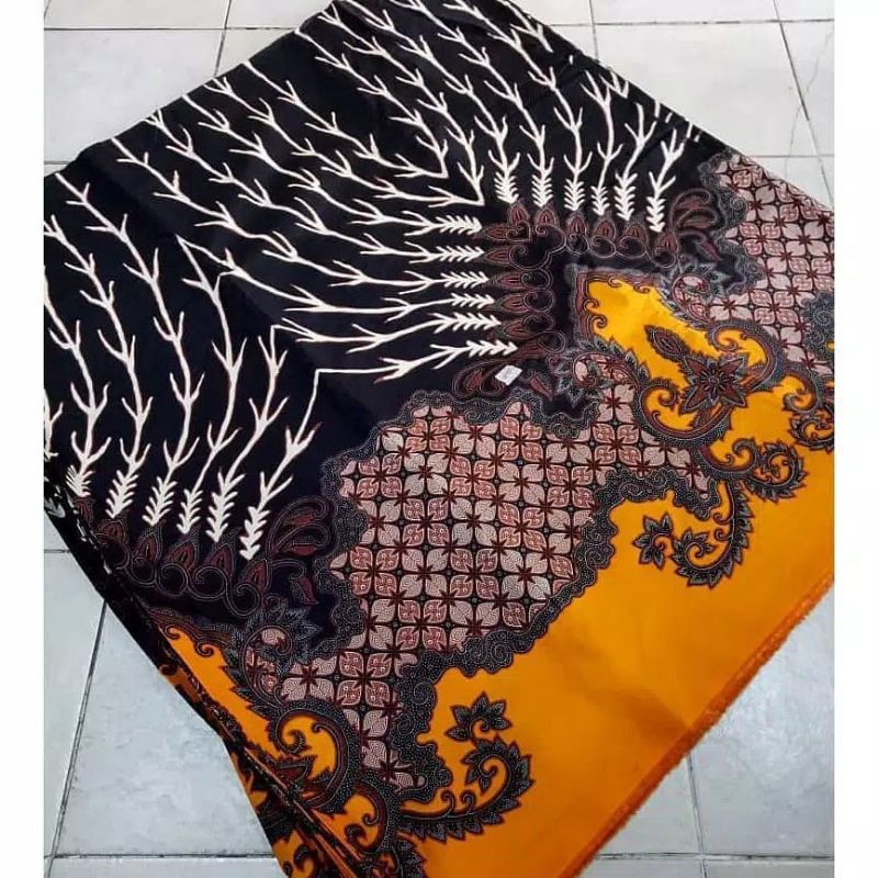 Kain Batik Primisima motif akar kuning kunyit