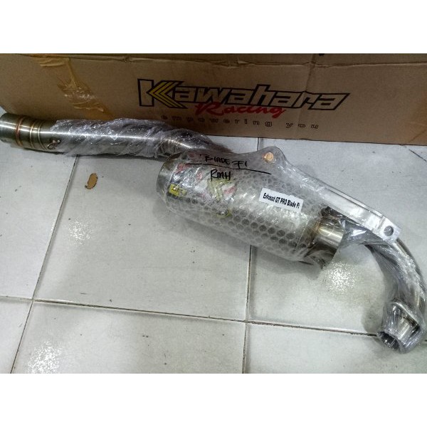 MANTAPPP KNALPOT KAWAHARA GT PRO BLADE FI 125CC ORIGINAL
