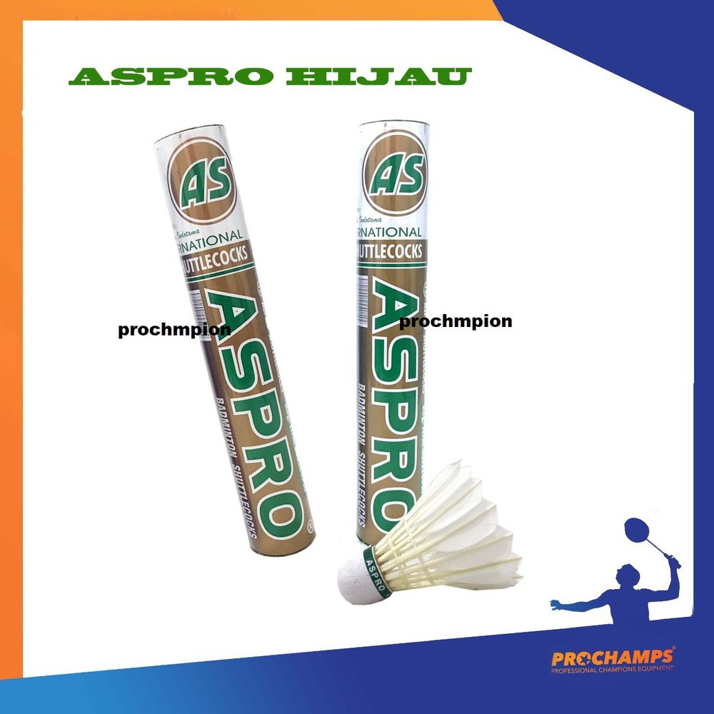 Jual SHUTTLECOCK KOK BADMINTON - ASPRO GOLD - ORIGINAL Diskon