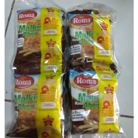 

4eh Roma Malkist Abon Renceng Isi 10 Sachet 60Jhh