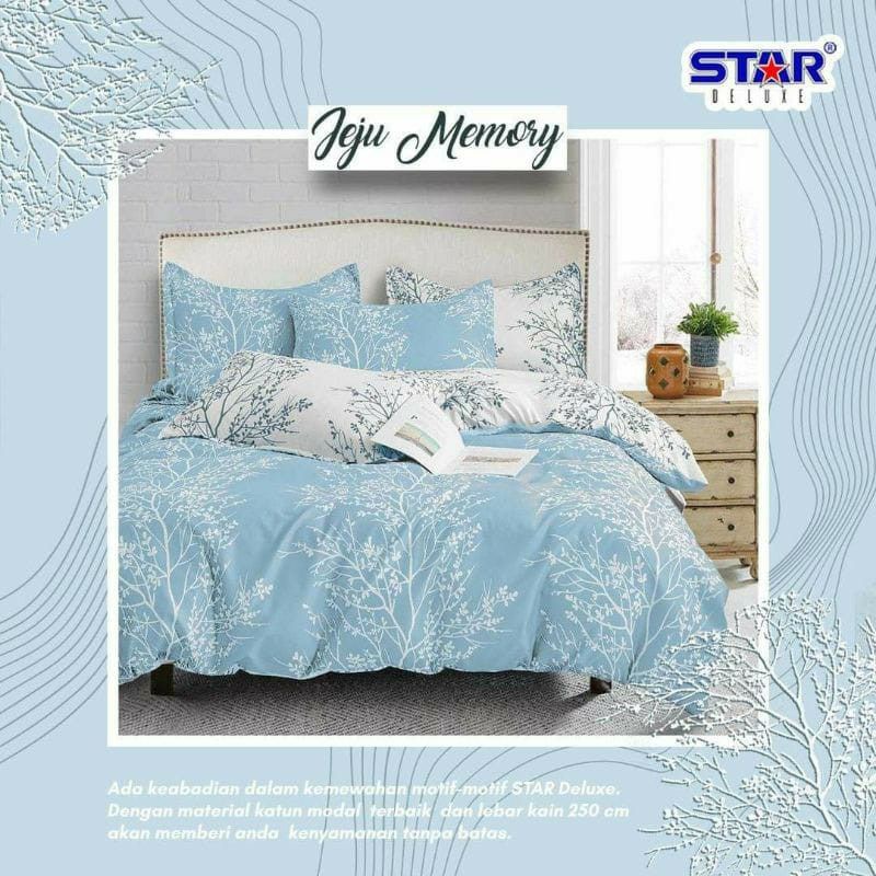 SPREI MOTIF DAUN#SPREI JEJU#SPREI KATUN