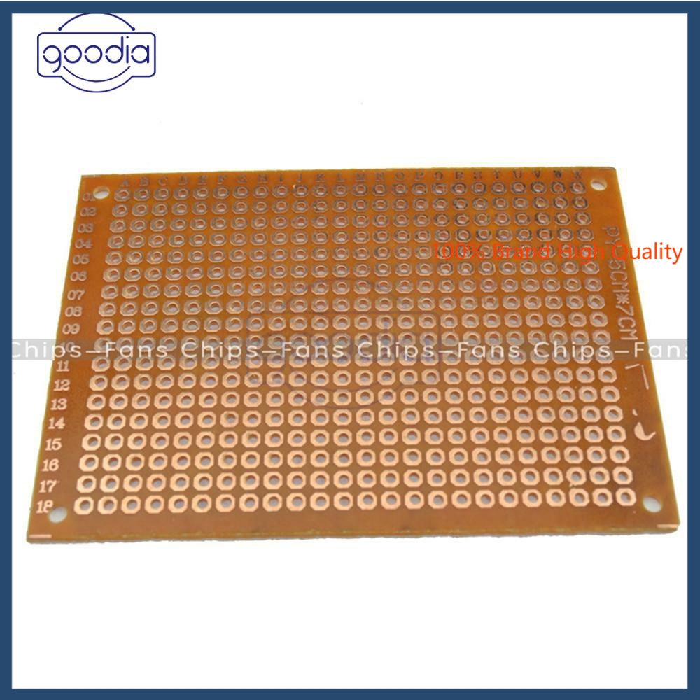 ✈【Fast/COD】✈ 1/5/10Pcs 5 x 7 cm DIY Prototype Paper PCB fr4 Universal Board prototyping pcb kit