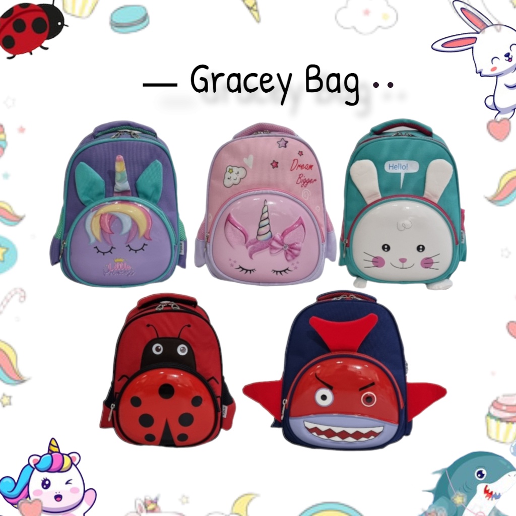 GB-878 Tas Ransel Anak Embos TK/PAUD