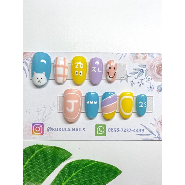 NCT DREAM FAKE NAILS / JENO FAKE NAILS / PRESS ON NAILS