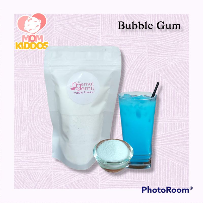 

BUBUK MINUMAN RASA BUBBLE GUM KUALITAS PREMIUM