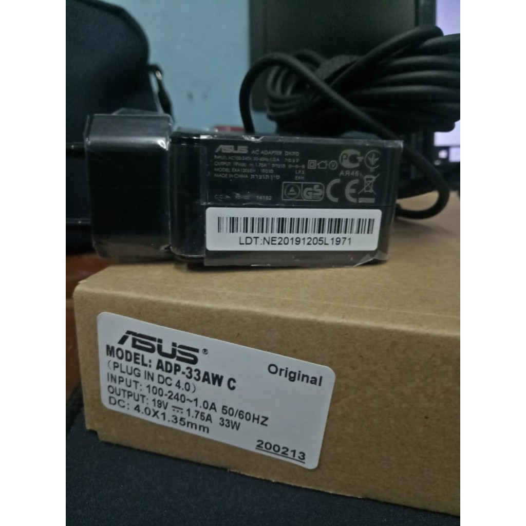 Adaptor Charger Original Asus ADP-33AW C 19V 1.75A