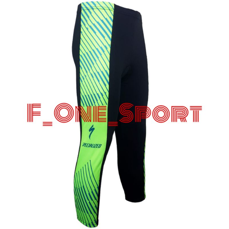 celana sepeda padding panjang sebetis/celana gowes