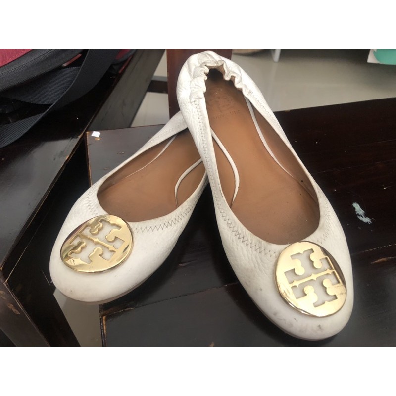 Preloved flatshoes Tory burch authentic
