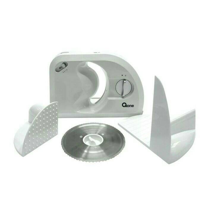 Oxone OX-860 Electronic Meat Slicer , Pengiris Daging , Pemotong Daging 150W - Putih