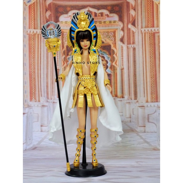 Boneka Barbie Doll Cleopatra Mesir Kuno Egypt Pajangan Miniature hadiah Gift