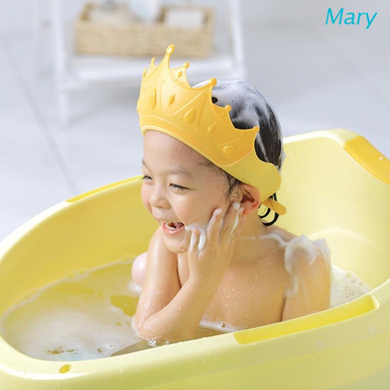 Mary Topi Mandi Bayi / Anak Desain Mahkota Lucu Anti Air