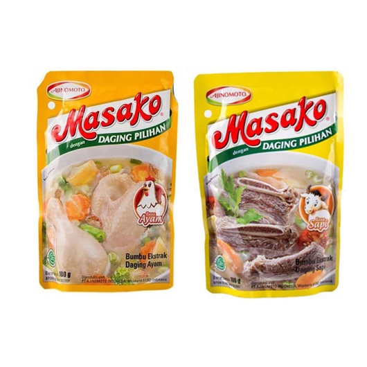 

Masako Bumbu Kaldu Penyedap 100g, 130g, 250g