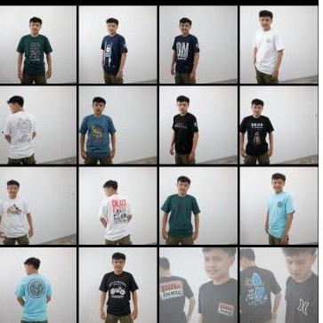 Kaos Distto BM Original 12pcs