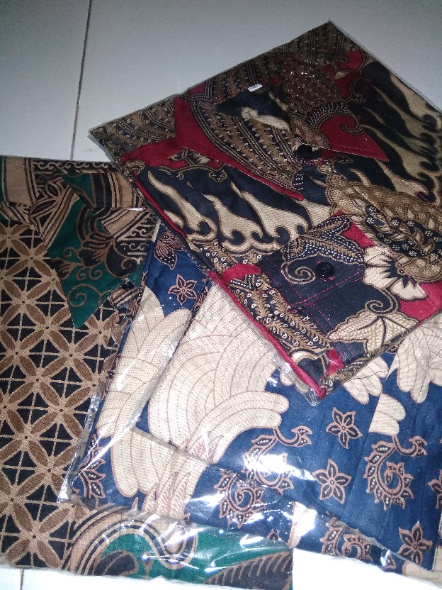 Premium Best Seller Modern Batik Pria Lengan Panjang Bagus Mahal Terbaru Murah Solo