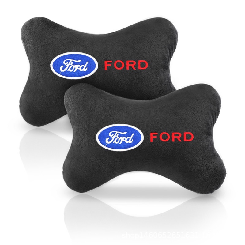 Ford Bantal Sandaran Kepala Jok Mobil Warna Hitam Untuk Ranger Everest EcoSport