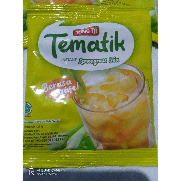 

TONG TJI TEMATIK LEMONGRASS TEA SASET