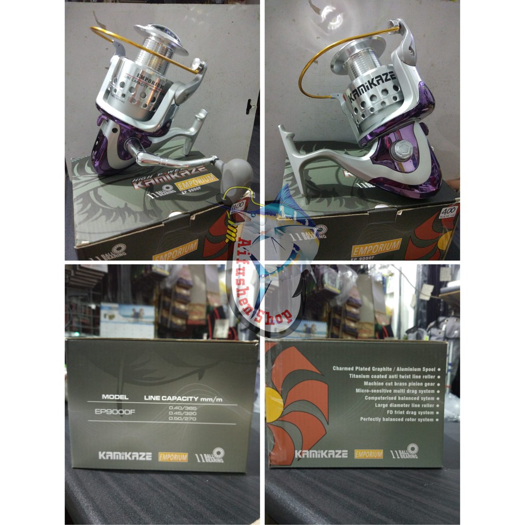 REEL KAMIKAZE EMPORIUM EP 9000F 11 BALL BEARING