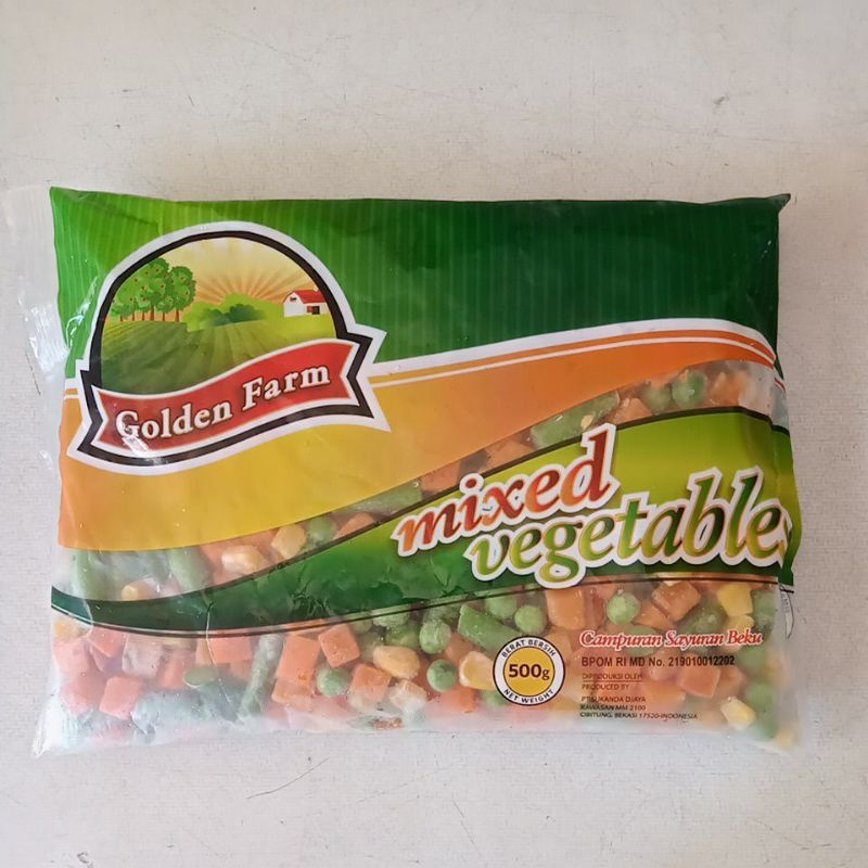 

Mix Vegetables Golden Farm 500 gr