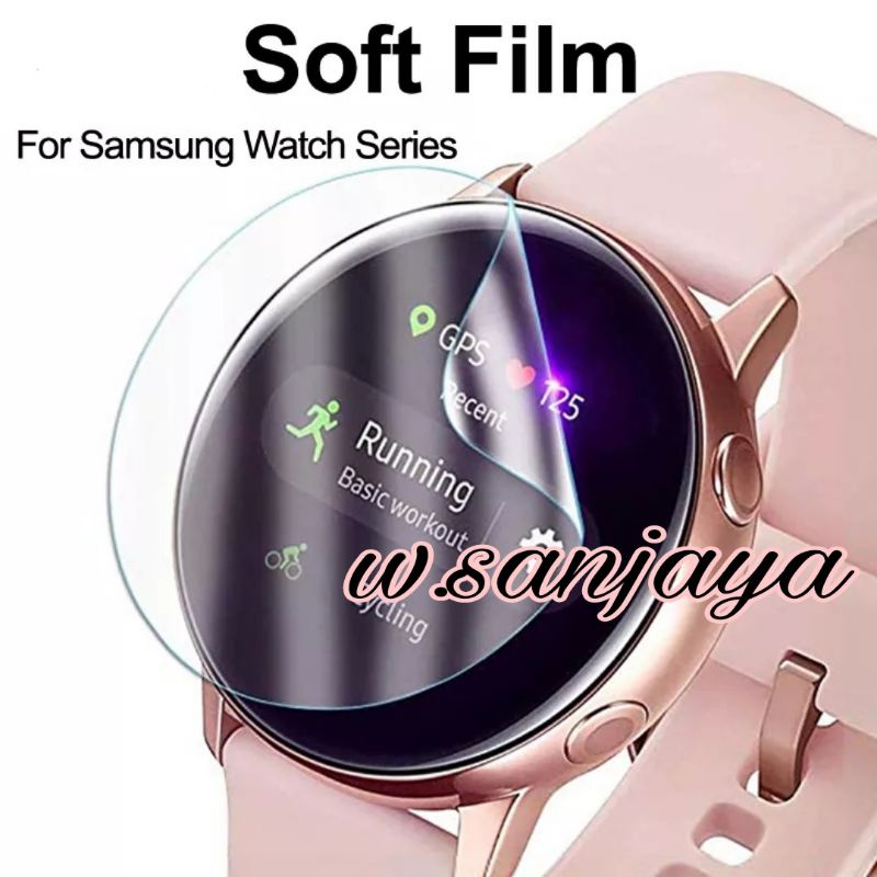 ANTI GORES FILM SAMSUNG GALAXY WATCH 2 44MM PELINDUNG LAYAR JAM TANGAN SOFT FILM