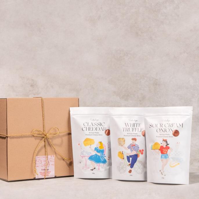 

Soda Gift Box (with personalized greeting card) - 3 in a box --Terbaru--