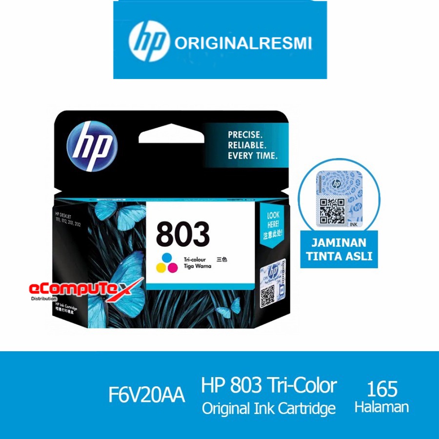 CARTRIDGE HP 803 COLOR (RESMI)