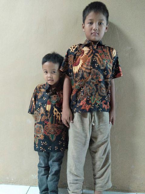 Batik Anak Cowok/baju Batik Anak Laki-laki/batik Anak