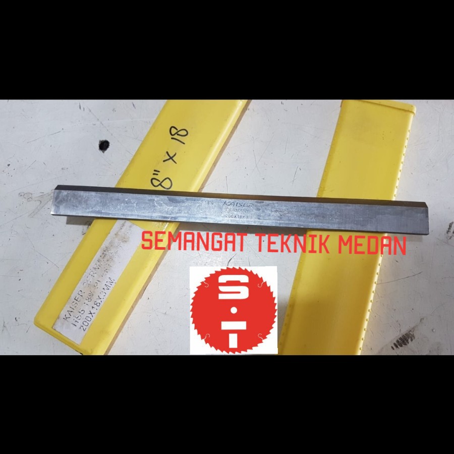 8" PISAU KETAM PLANER PLANNER JOINTER SIKU 8" 200 x 18 x 3 mm KAISER