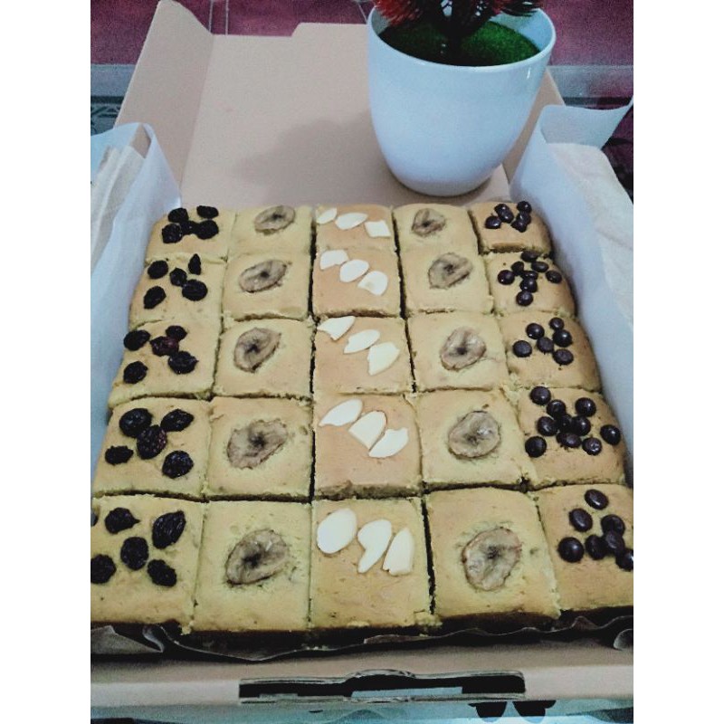 

bolu pisang sekat premium