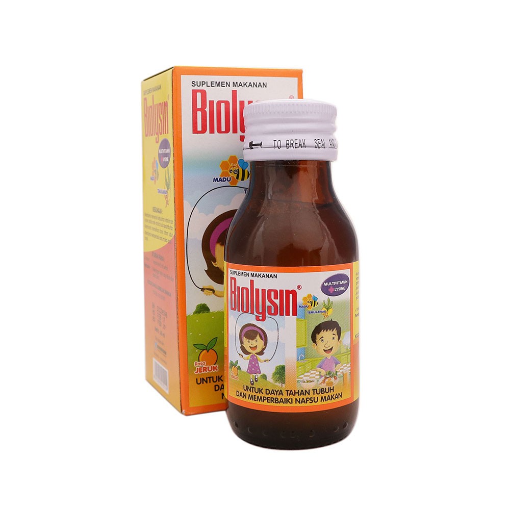 Biolysin Sirup 60ml Vitamin Nafsu Makan Anak