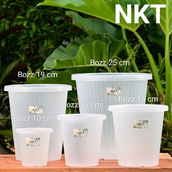 Pot Bunga | Pot BOZZ 15 | Pot NKT | WARNA BENING
