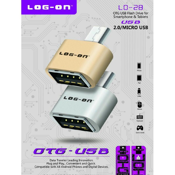 OTG MICRO USB LOG ON LO-OT28