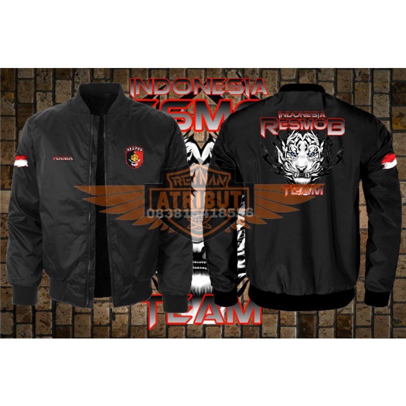 jaket resmob/ jaket bomber resmob/ jaket polisi