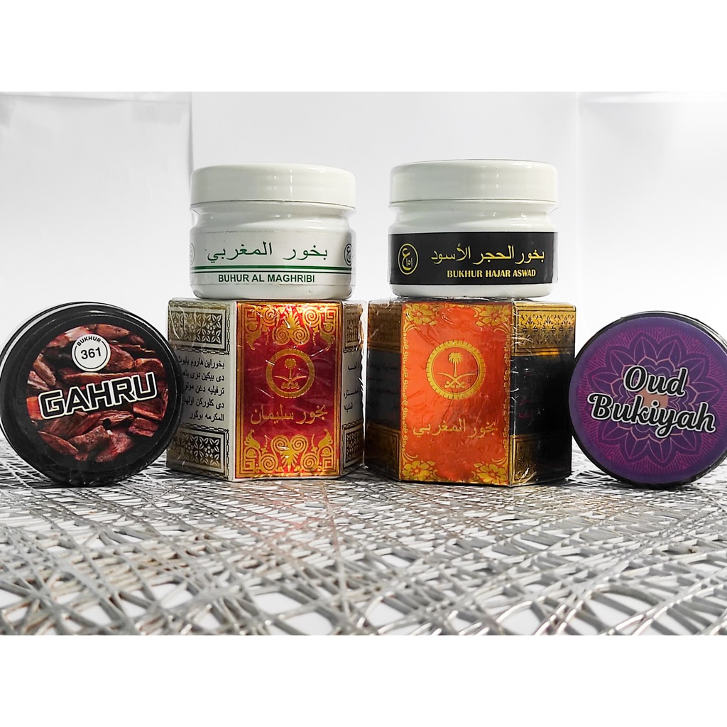 paket B buhur bubuk pengharum ruangan wewangian rumah aromatherapy