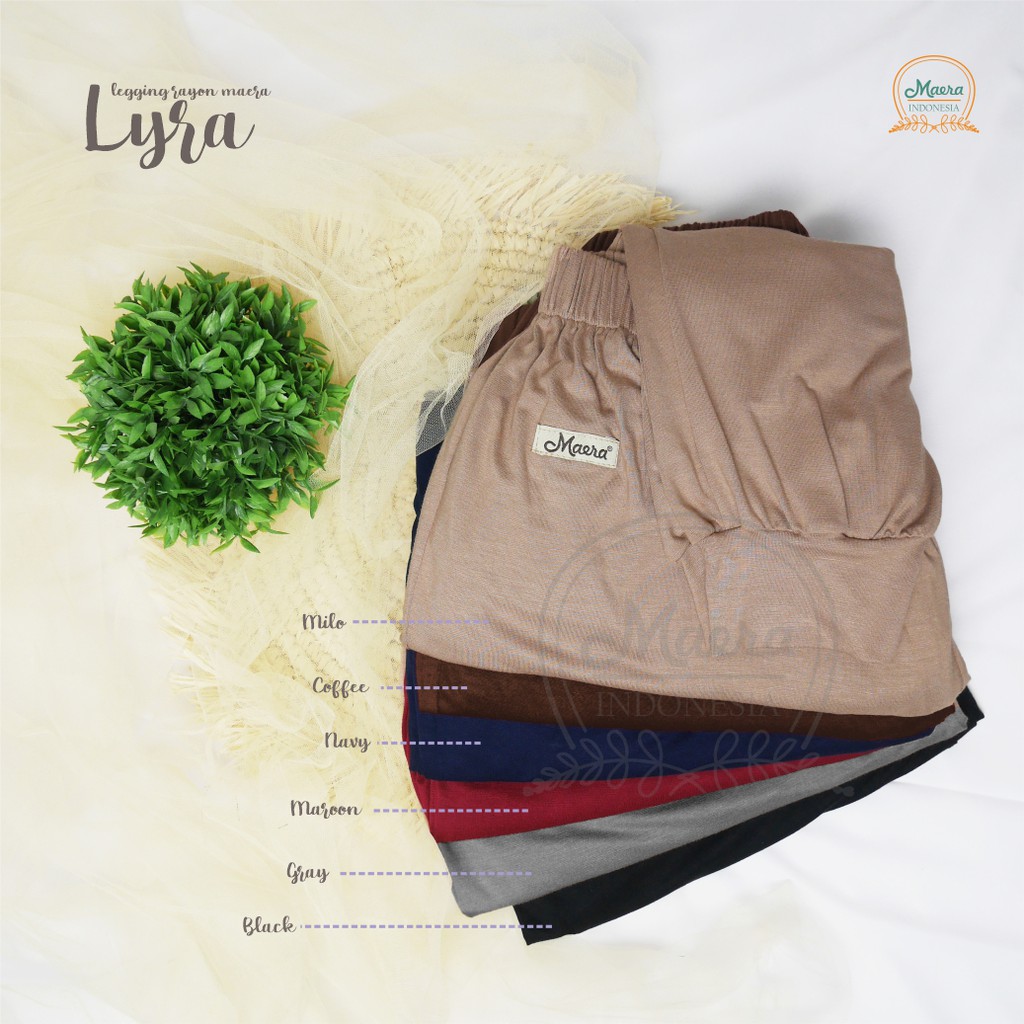 Legging Wanita Dewasa Muslimah Celamis Jumbo Bisban Rayon By Maera